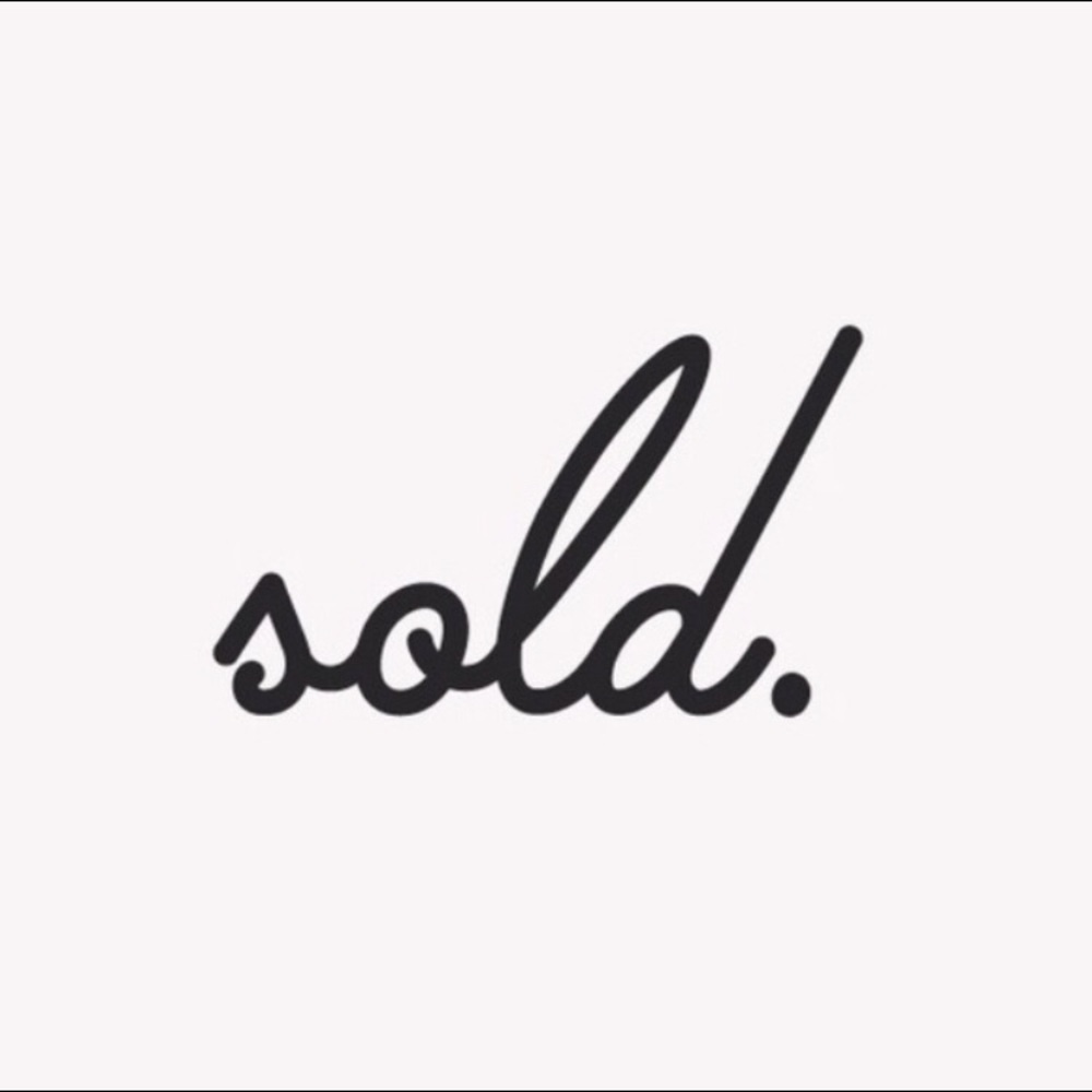 All items beyond this point are sold.❤️